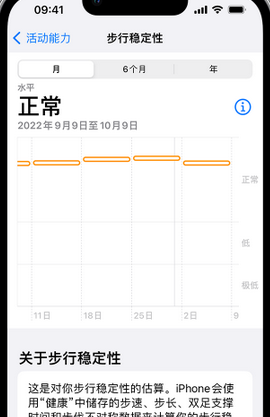 坡头iPhone手机维修如何在iPhone开启'步行稳定性通知'