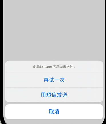 坡头apple维修iPhone上无法正常发送iMessage信息