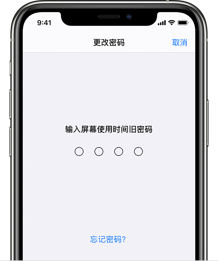 坡头苹果手机维修分享iOS 14 忘记屏幕使用时间密码怎么办 